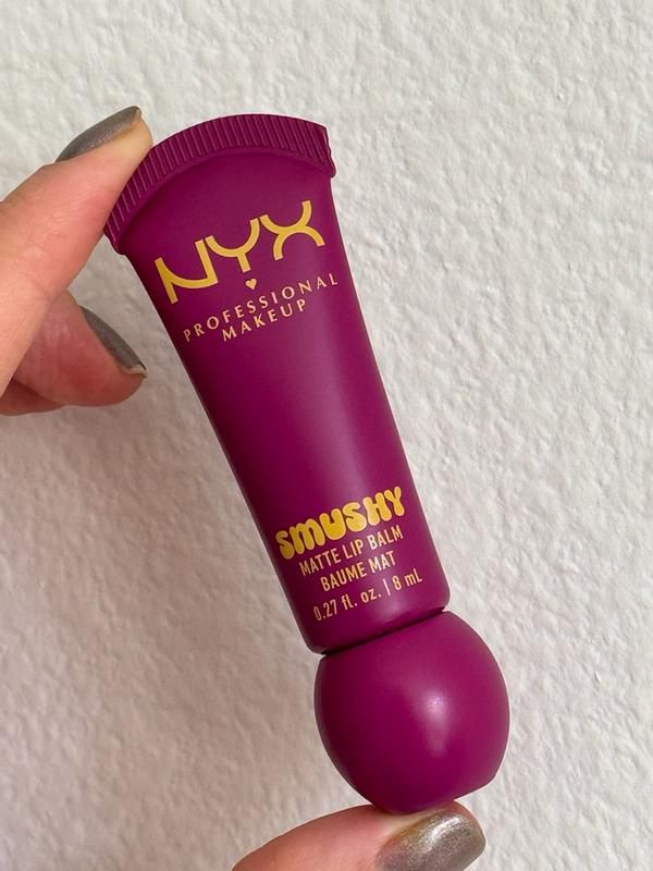 بالم لب نیکس_NYX مدل Smushy Matte Lip Balm رنگ (smb12 silly sippin)