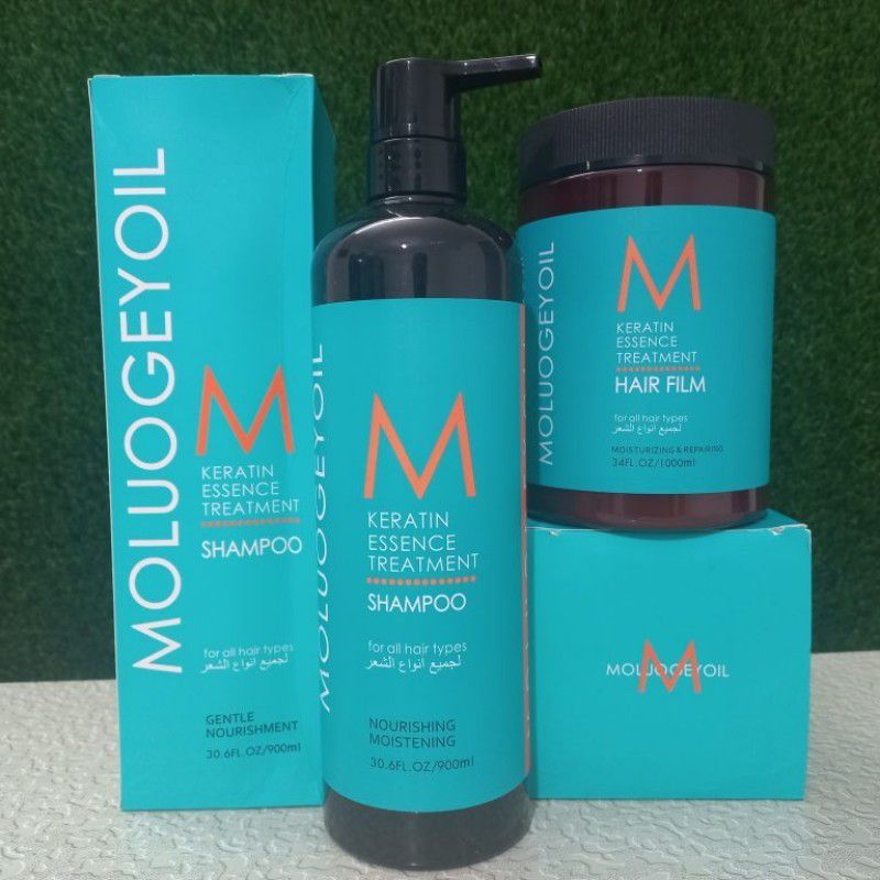 ست شامپو و ماسک مو مولوجی اویل بدون سولفات حجم 900ml